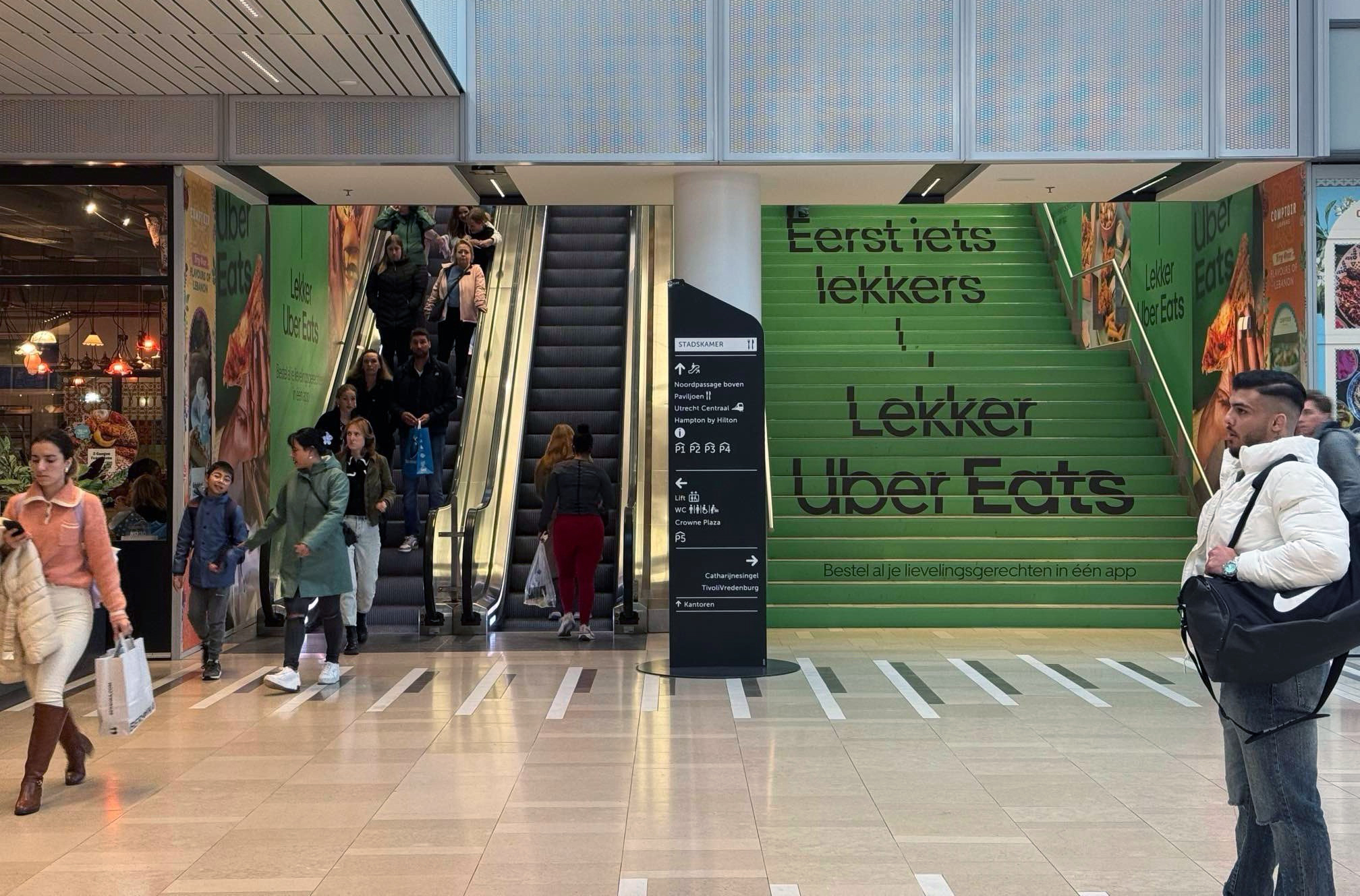 Uber Eats_Lekker Uber Eats Utrecht stairs