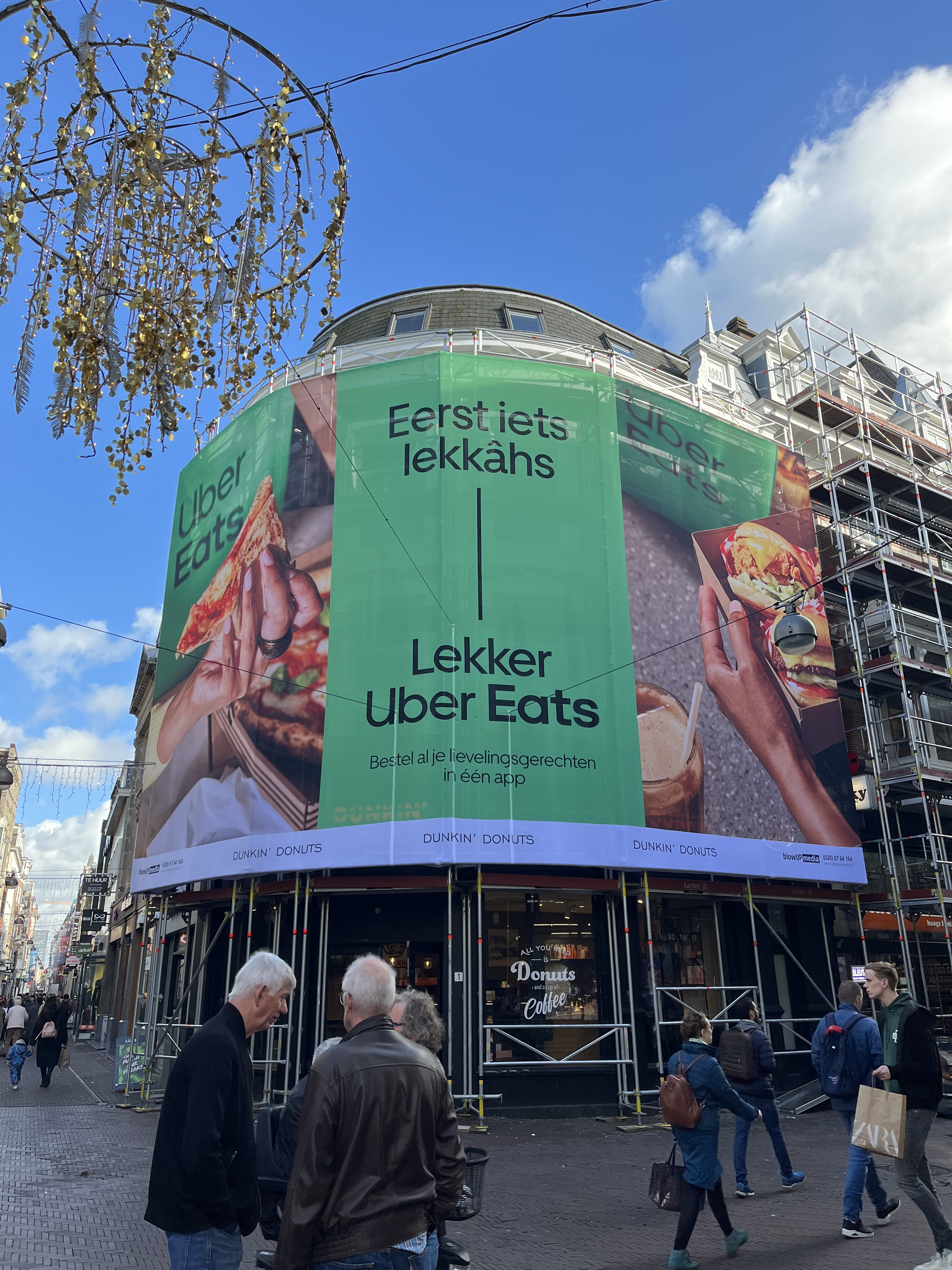 Uber Eats_Lekker Uber Eats_OOH den haag